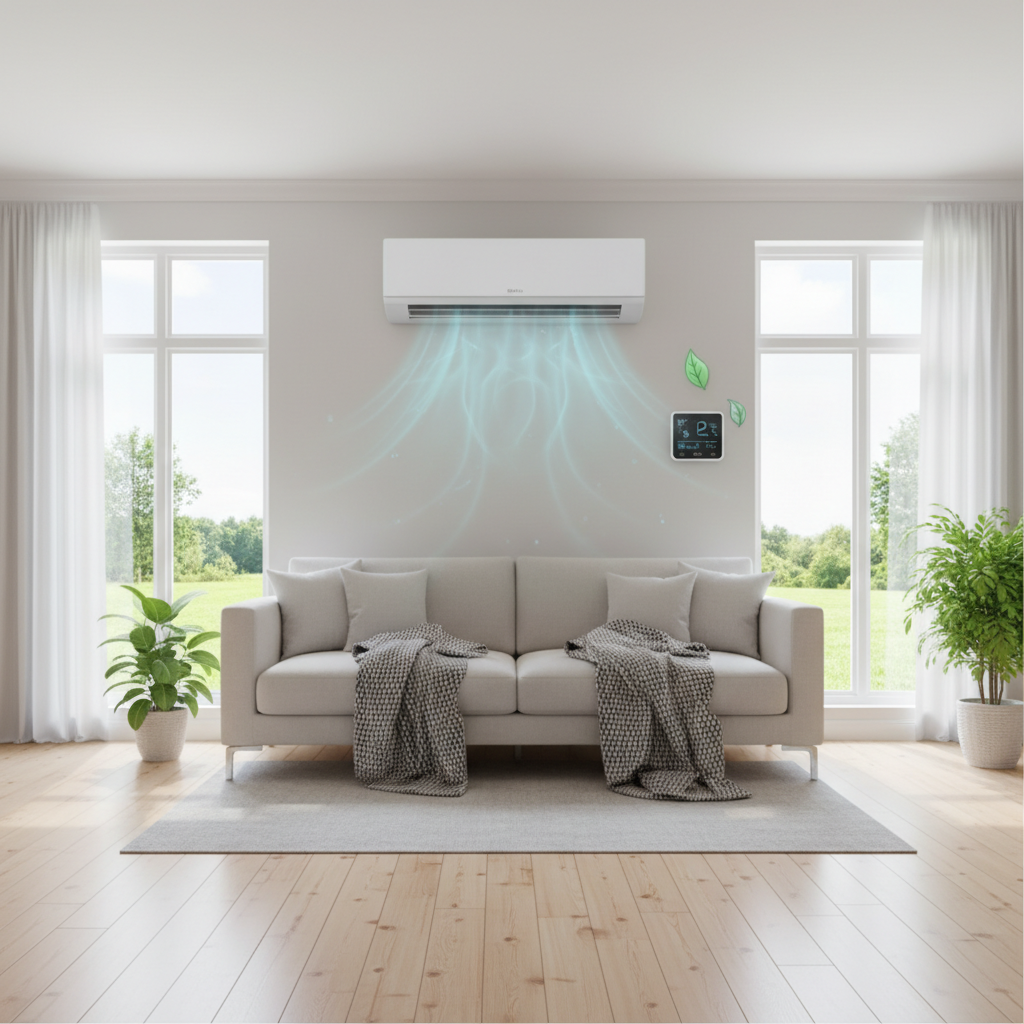 Climatização eficiente para conforto térmico e economia energética