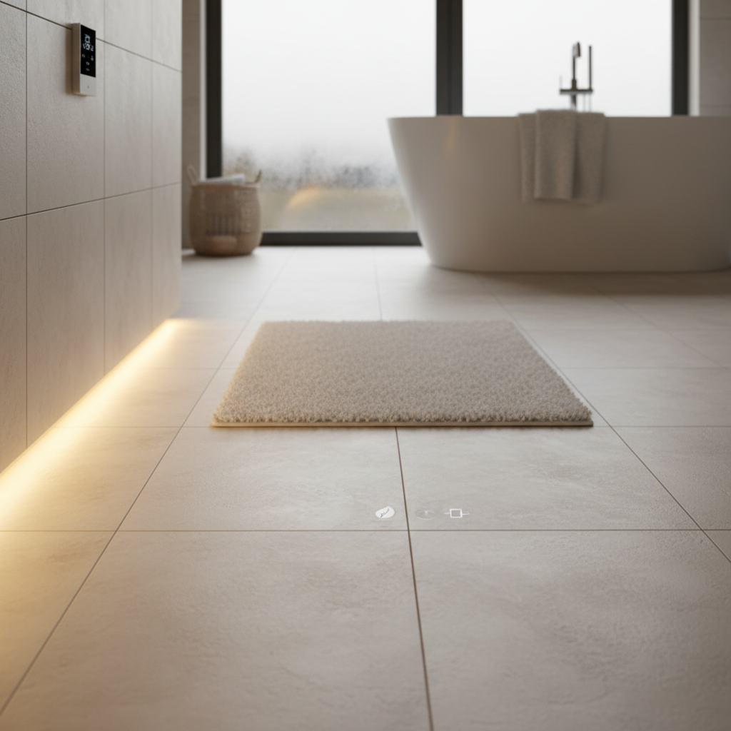 Piso aquecido elétrico: conforto térmico com eficiência energética