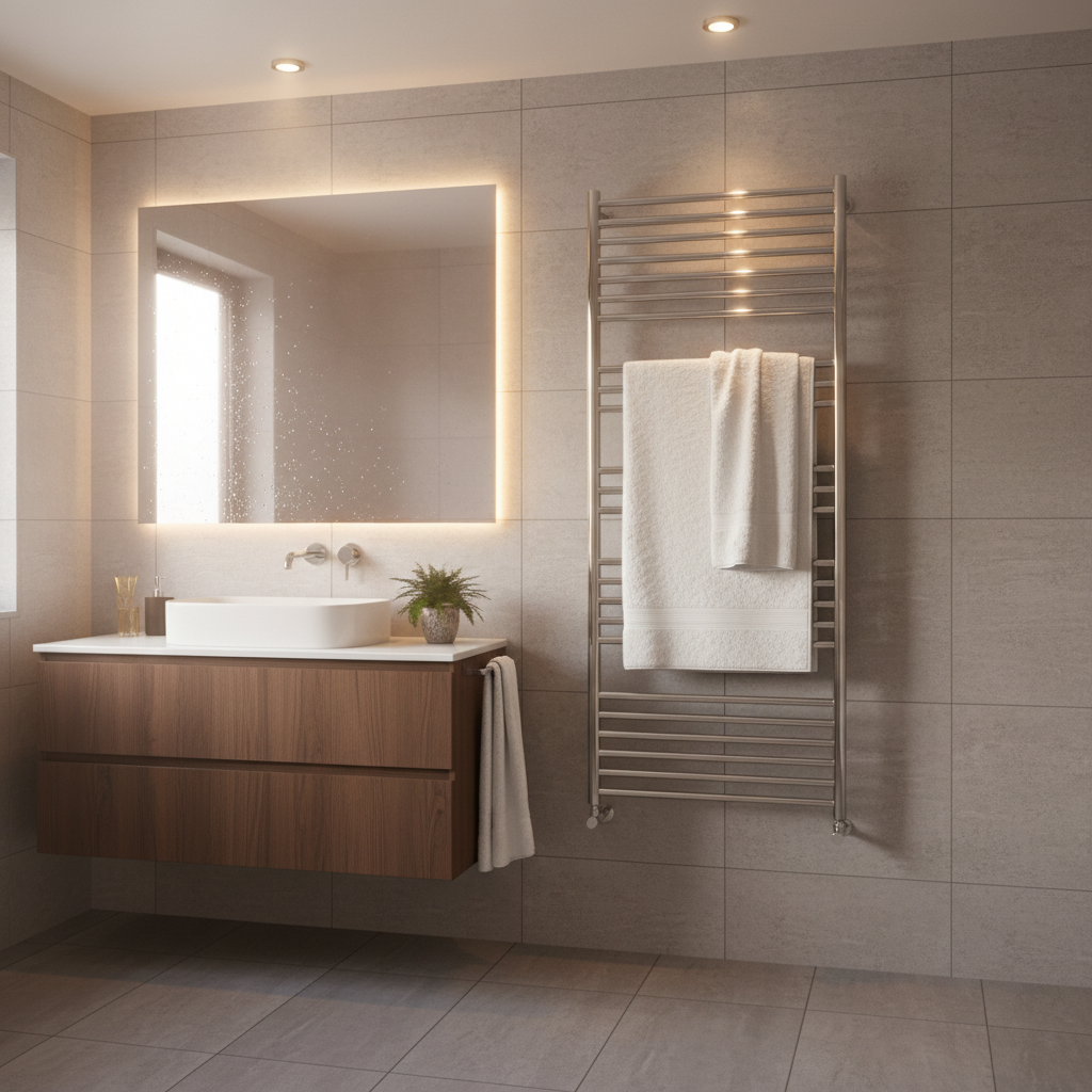 Toalheiro térmico: conforto e eficiência para ambientes úmidos