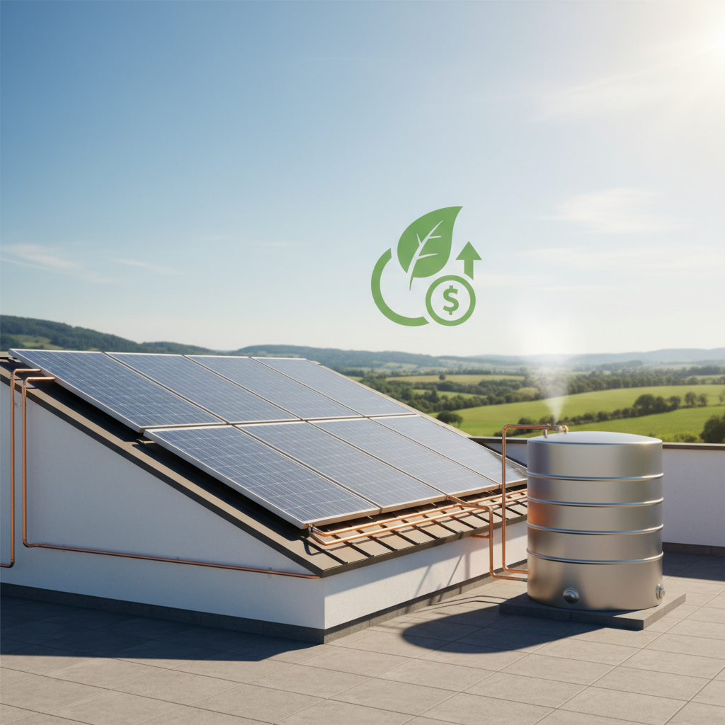 Aquecimento Solar de Água: Eficiência Térmica com Economia