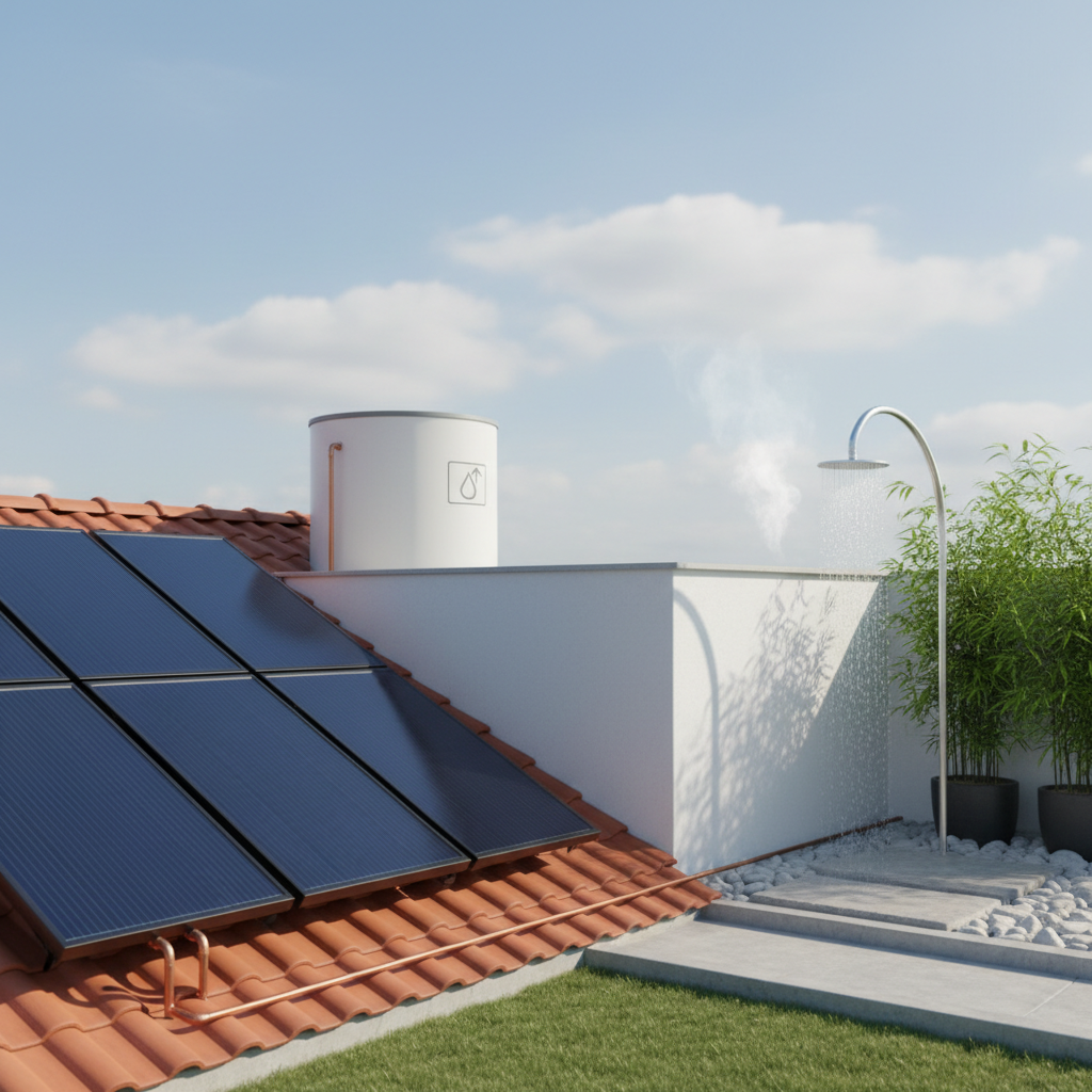 Aquecimento solar de água com eficiência e conforto garantidos