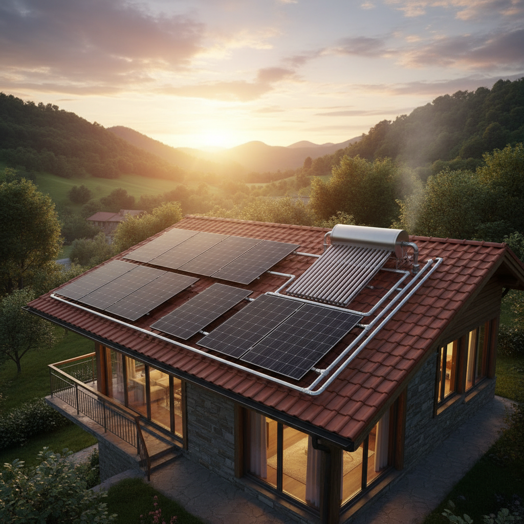 Sistemas de aquecimento solar para conforto e eficiência térmica