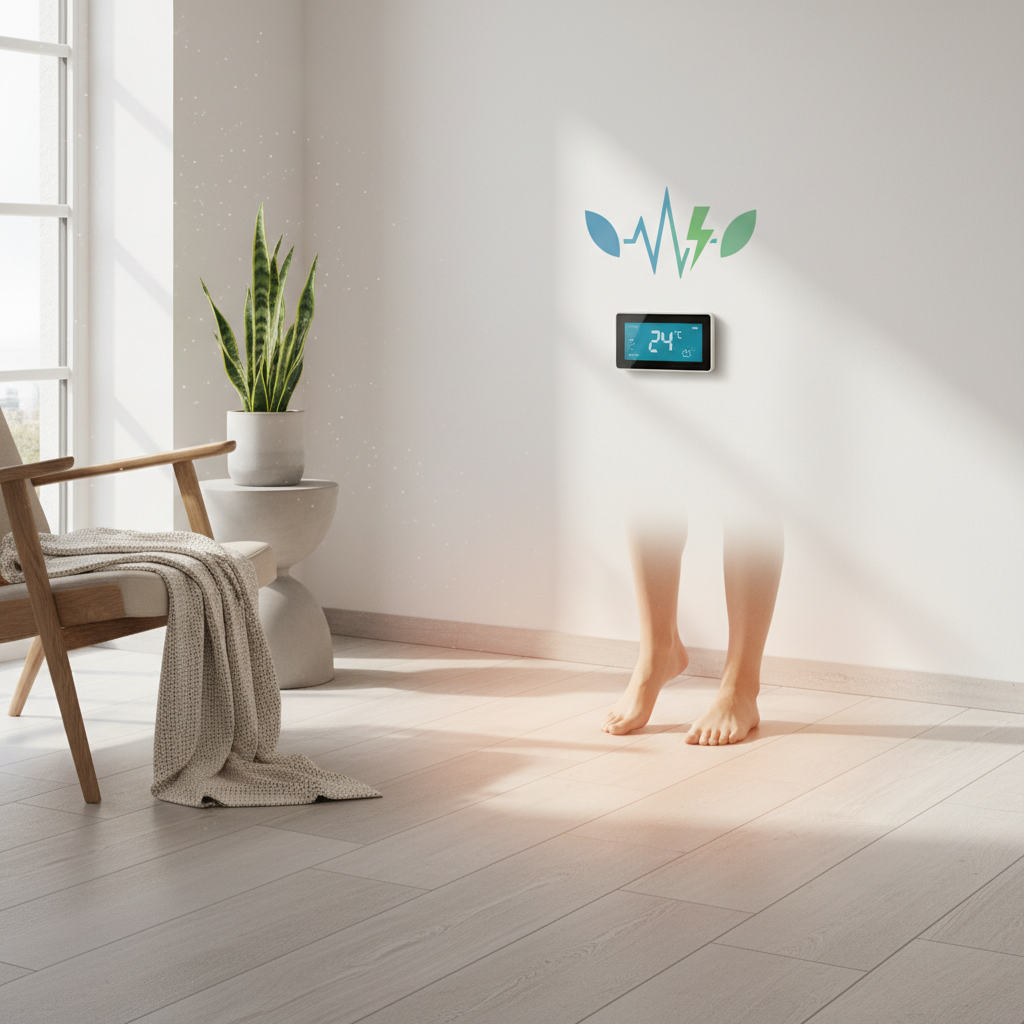 Piso Aquecido Elétrico: Conforto Térmico com Eficiência Energética