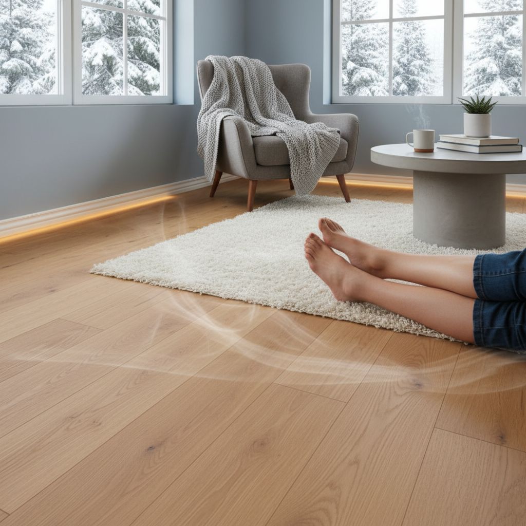 Piso aquecido elétrico: solução eficiente para conforto térmico