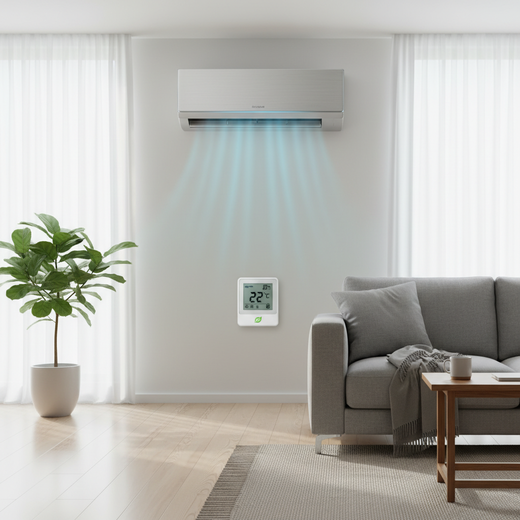 Climatização eficiente para conforto térmico com economia