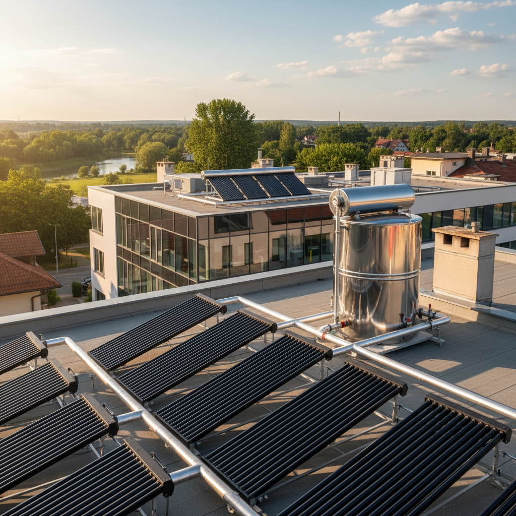 Aquecimento Solar de Água: Eficiência para Uso Residencial e Comercial