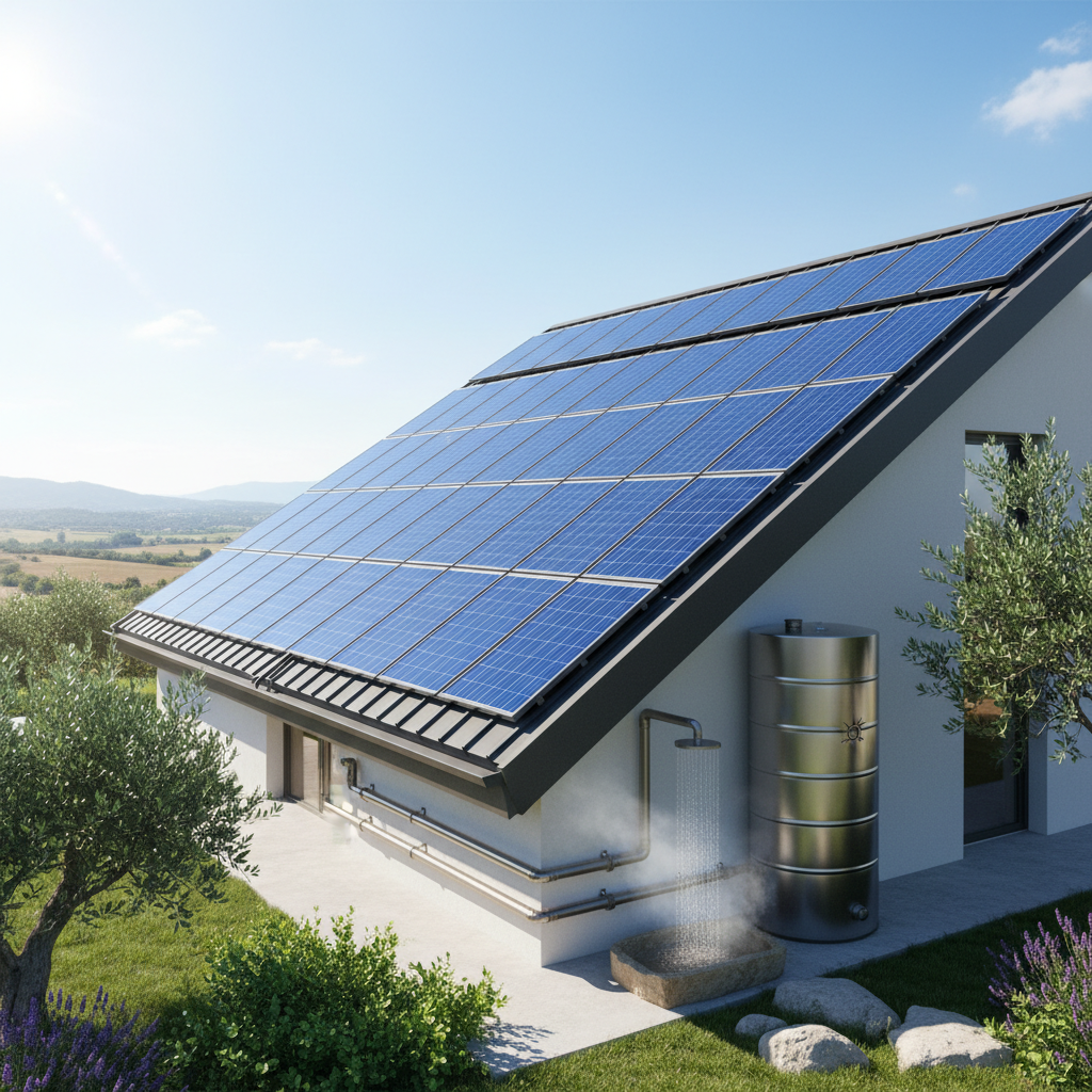 Aquecimento Solar de Água: Eficiência e Conforto Contínuos