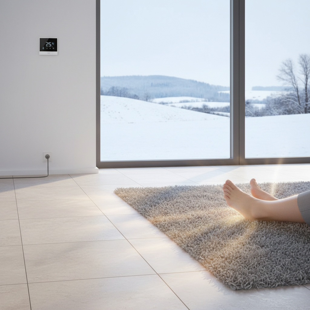 Piso Aquecido Elétrico: Conforto Térmico com Eficiência