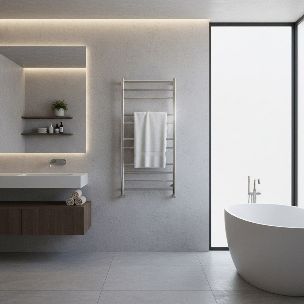Toalheiro térmico: conforto eficiente para banheiros modernos
