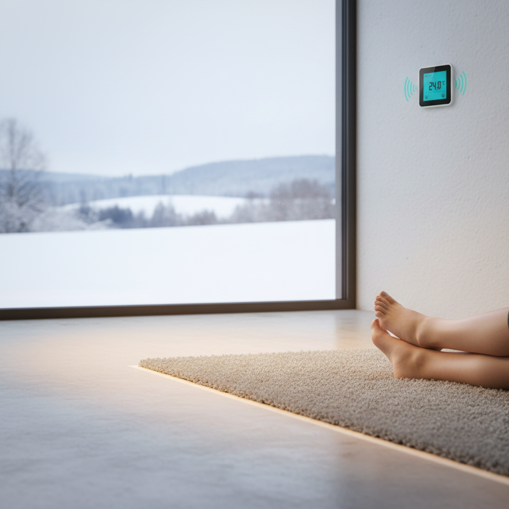 Piso Aquecido Elétrico: Conforto Térmico com Eficiência e Precisão