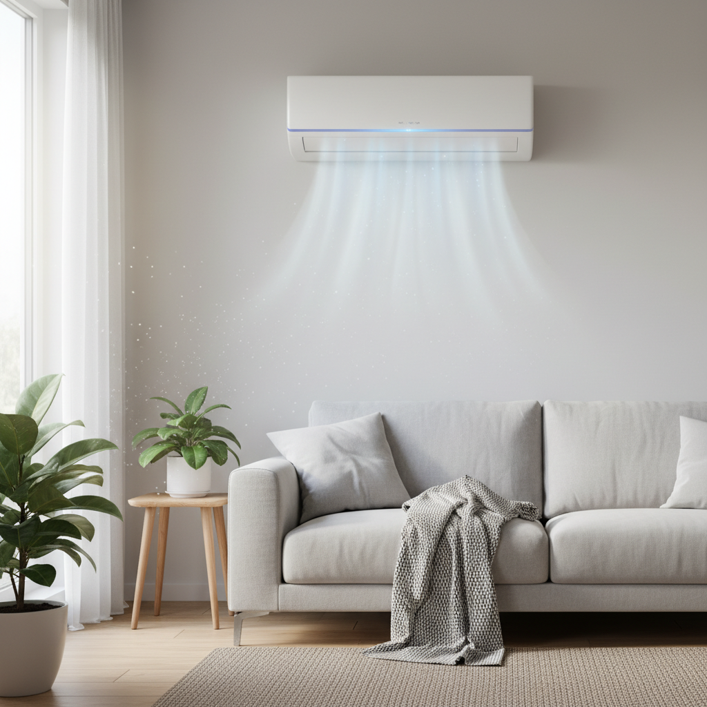 Climatização eficiente para conforto térmico e qualidade do ar