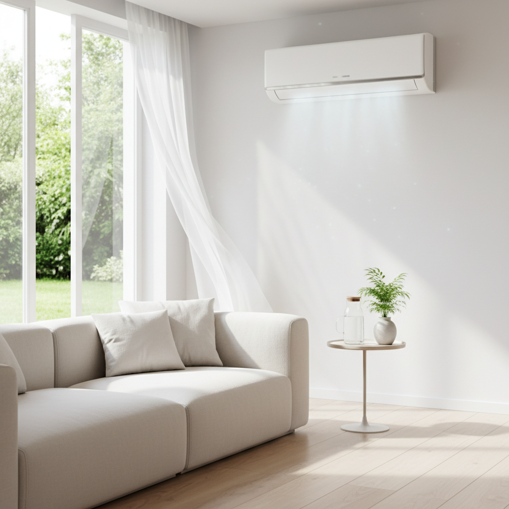 Climatização eficiente para conforto térmico e qualidade do ar