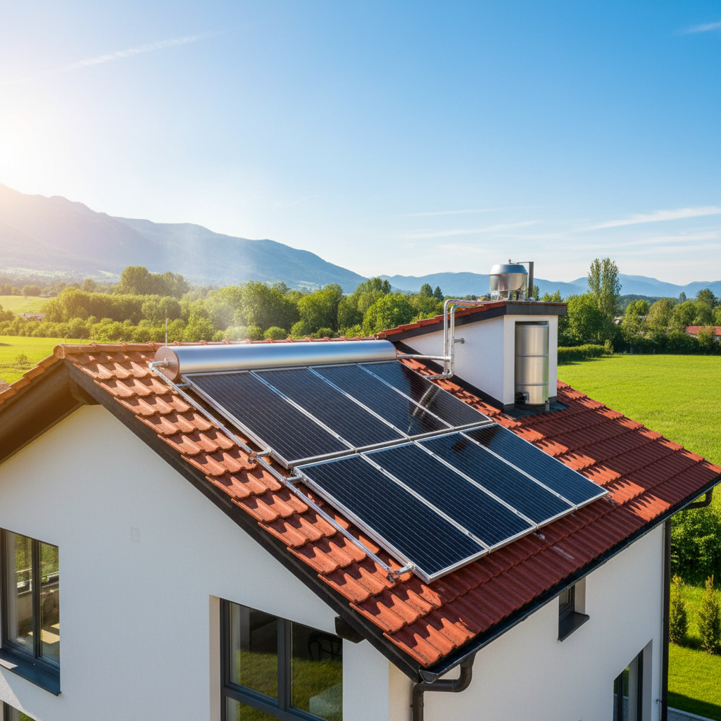 Sistema de aquecimento solar: eficiência térmica com economia