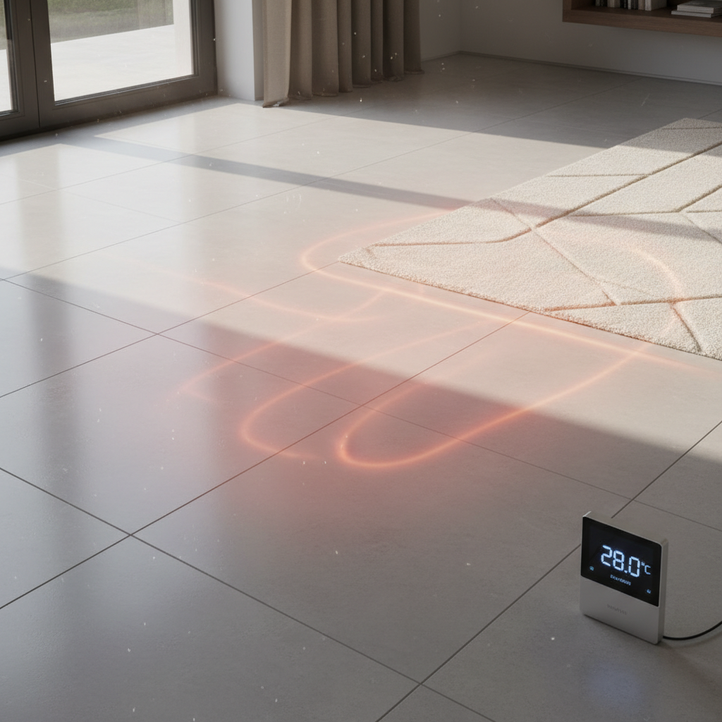 Piso Aquecido Elétrico: Conforto Térmico com Eficiência e Controle