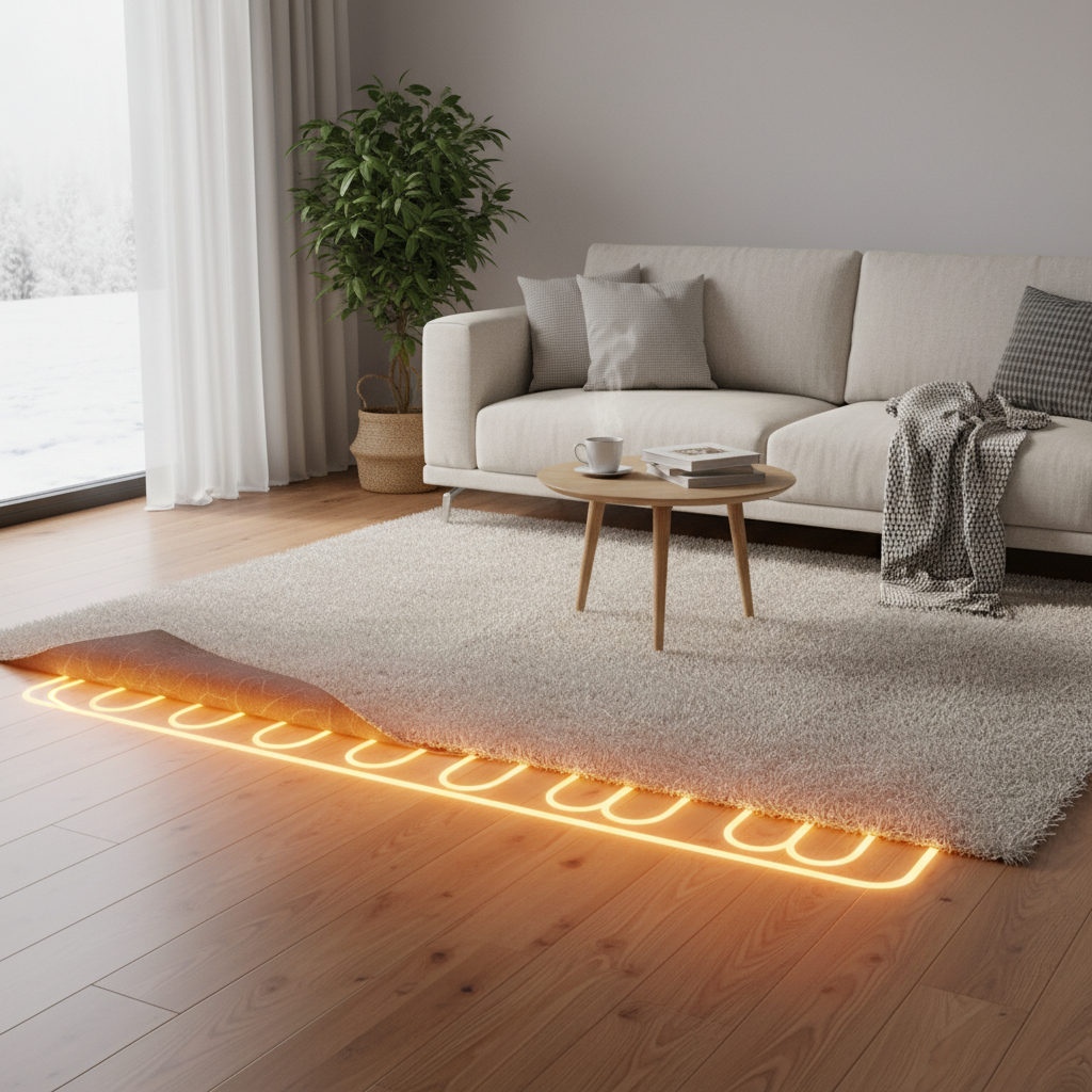 Por que adotar piso aquecido elétrico em seu projeto