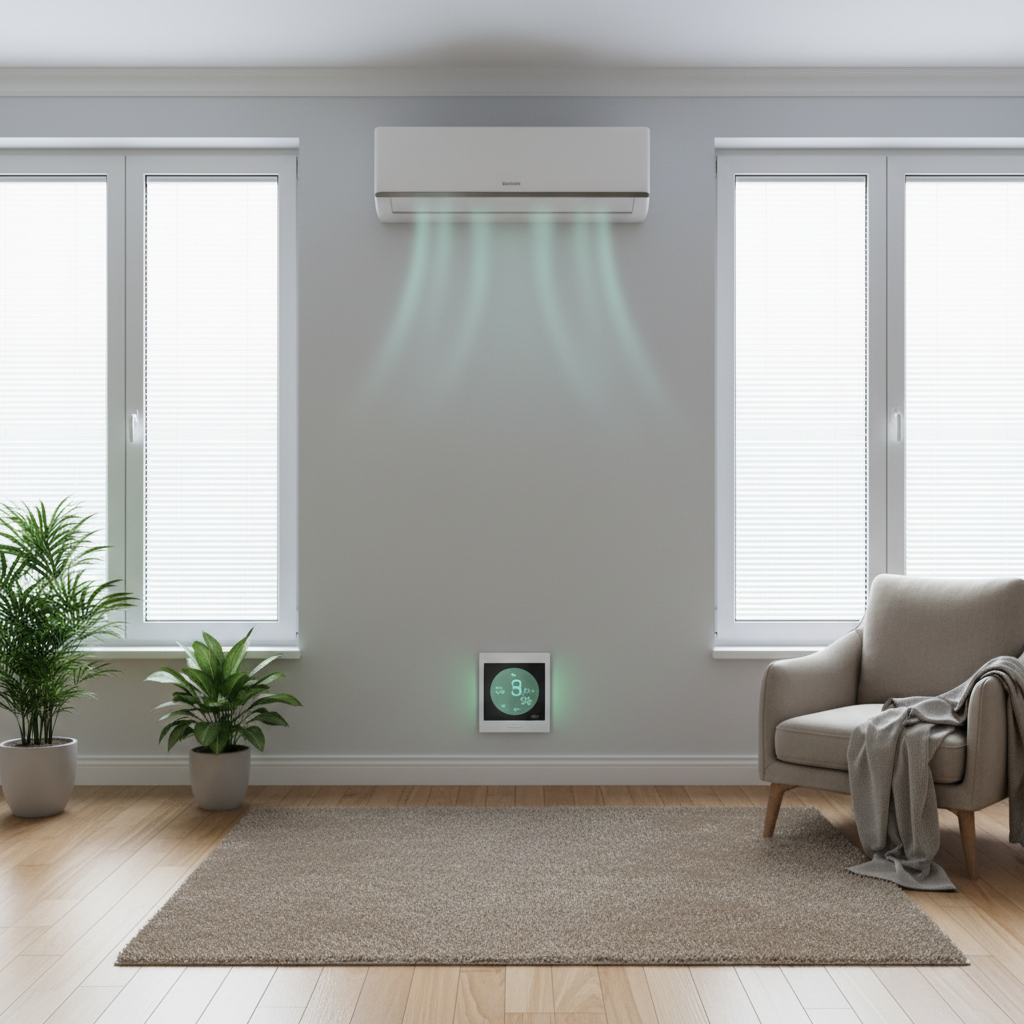 Climatização eficaz para conforto térmico e eficiência energética