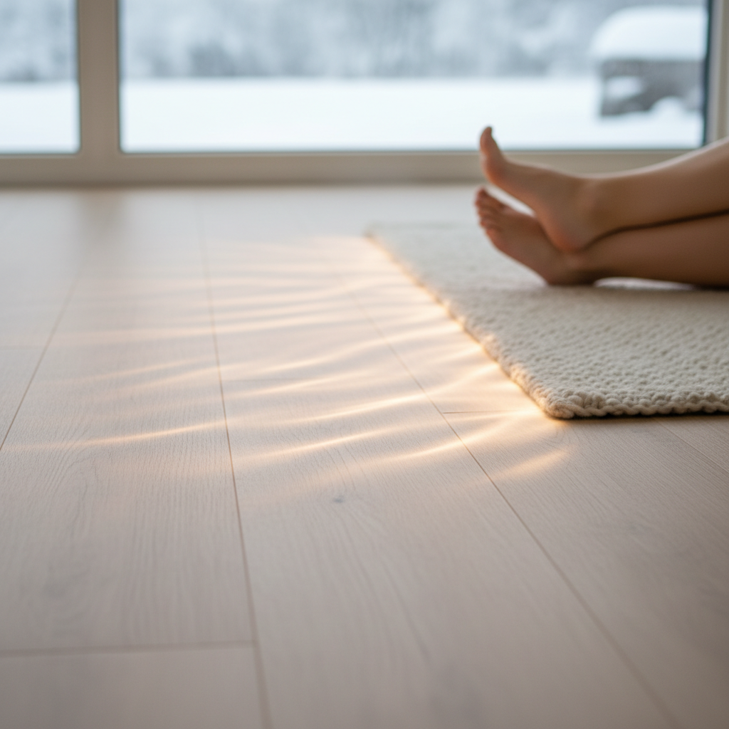 Piso aquecido elétrico: solução eficiente para conforto térmico