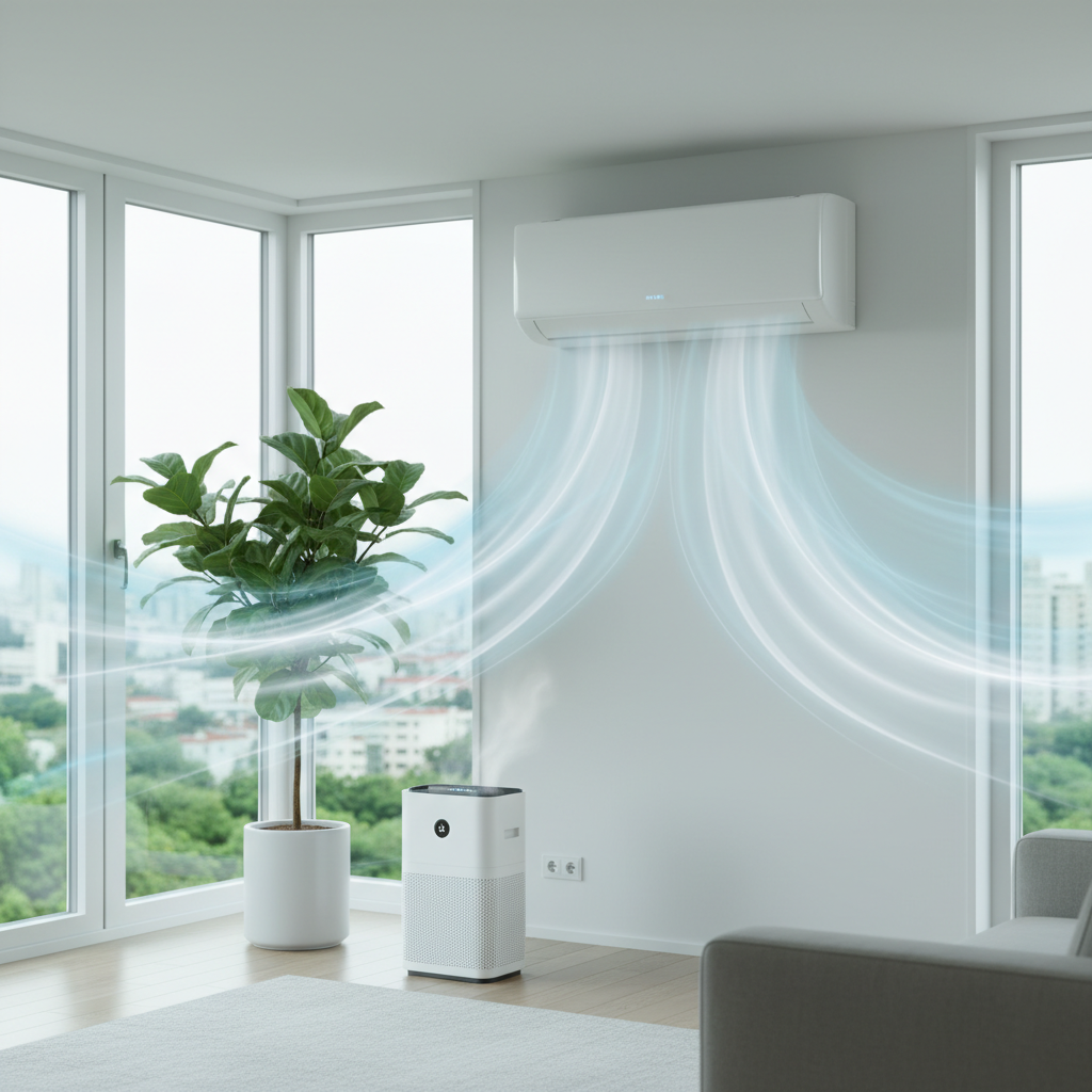 Climatização eficiente para conforto térmico e qualidade do ar