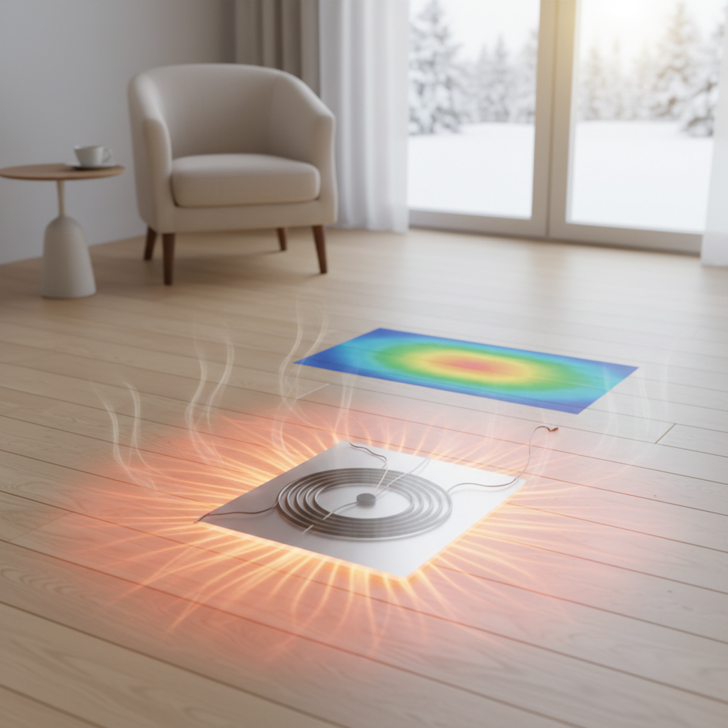 Piso aquecido elétrico: conforto térmico com eficiência técnica
