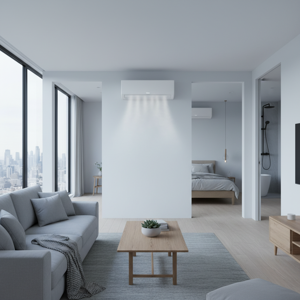 Climatização eficiente para conforto térmico em todos os ambientes