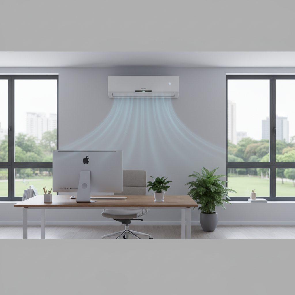 Climatização eficiente para conforto e desempenho em ambientes