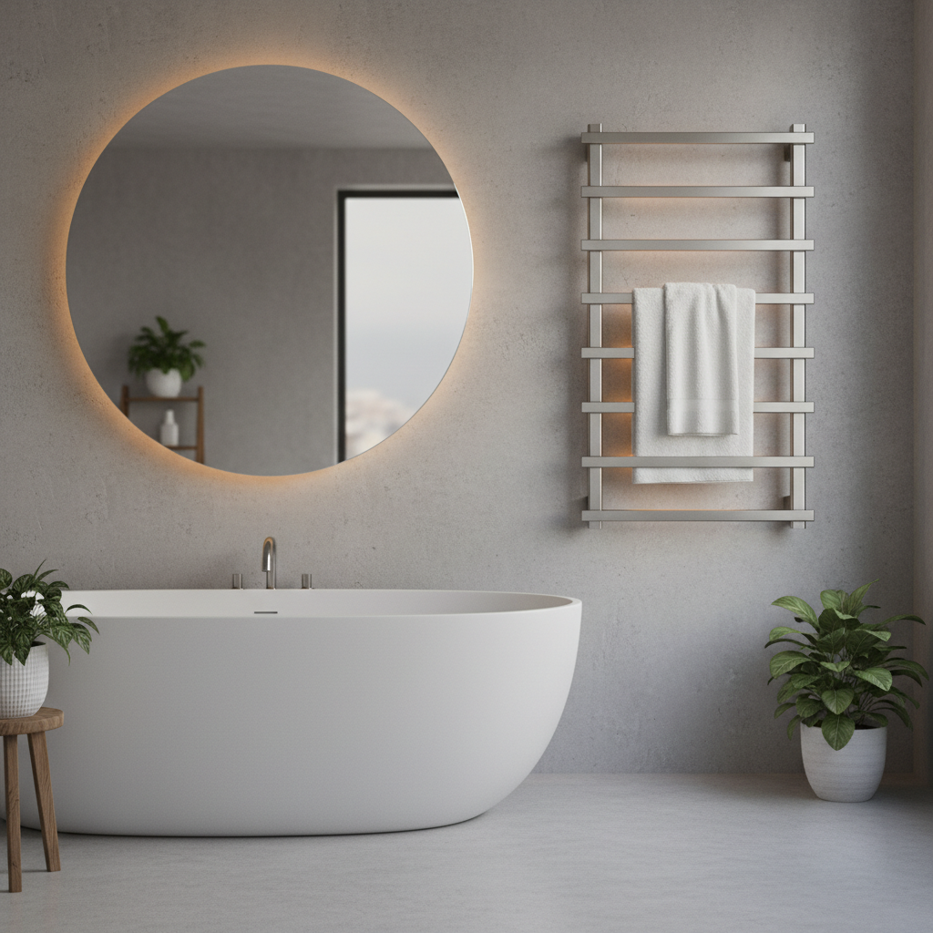 Toalheiro térmico: conforto inteligente para banheiros modernos