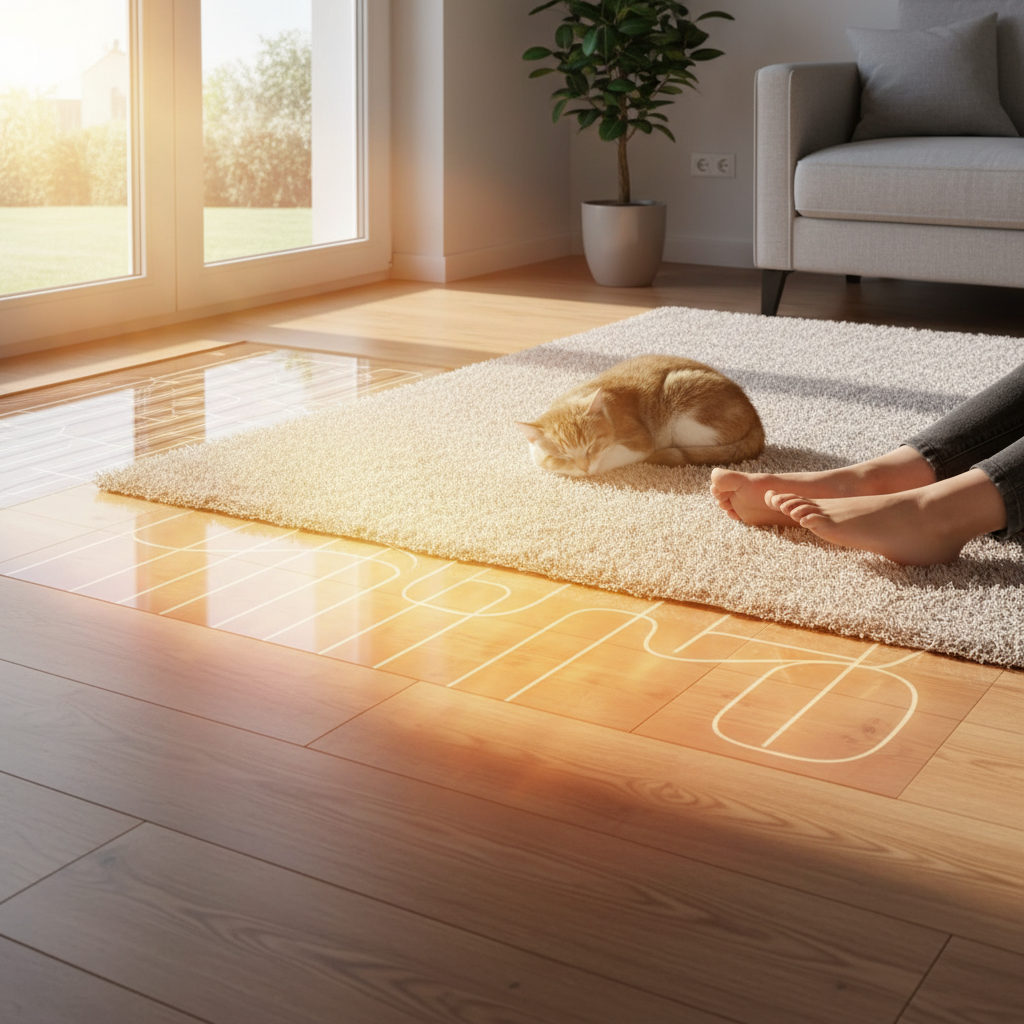 Piso Aquecido Elétrico: Conforto Térmico com Eficiência Real